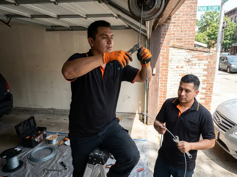 Garage Door Cable Replacement in Brooklyn, NY