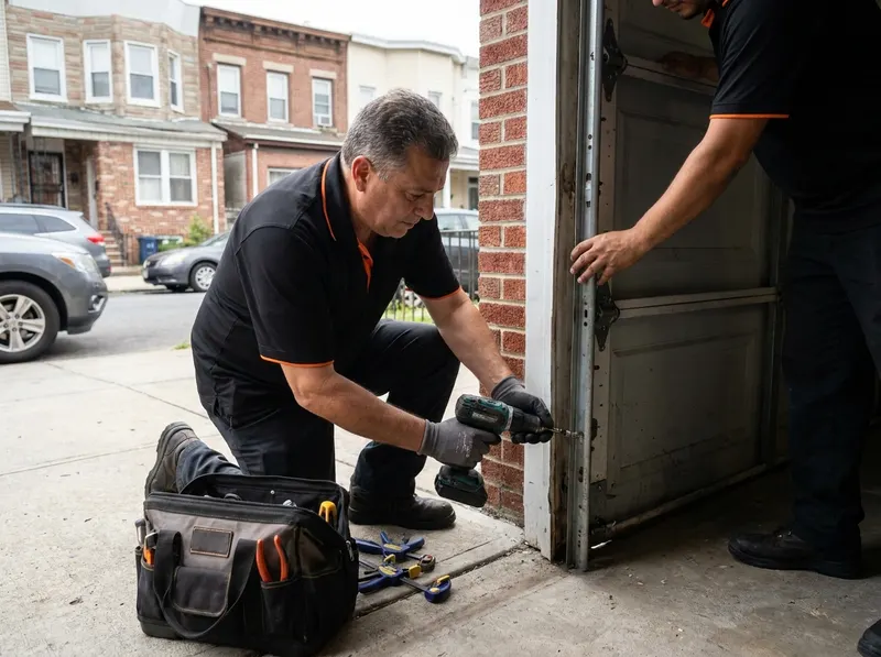 Garage Door Panel and Section Repair in Brooklyn, NY