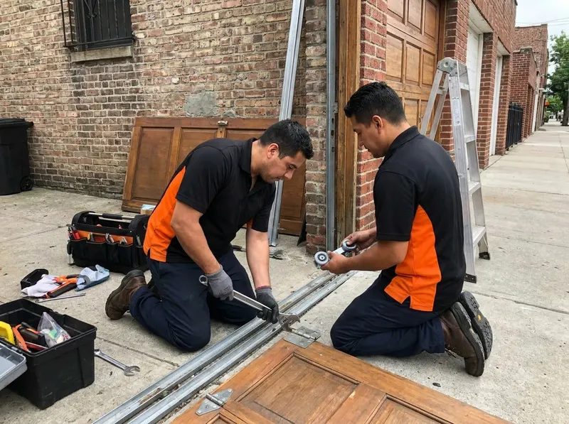 Garage Door Roller and Hinge Replacement in Brooklyn, NY