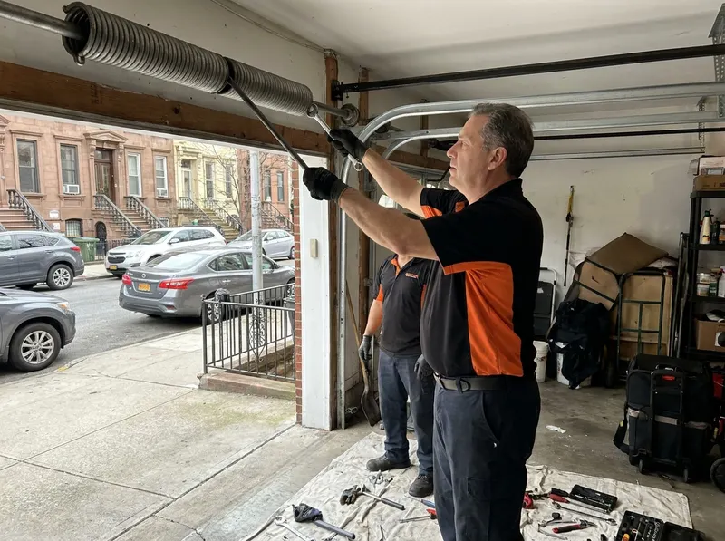 Garage Door Torsion Spring Replacement in Brooklyn, NY