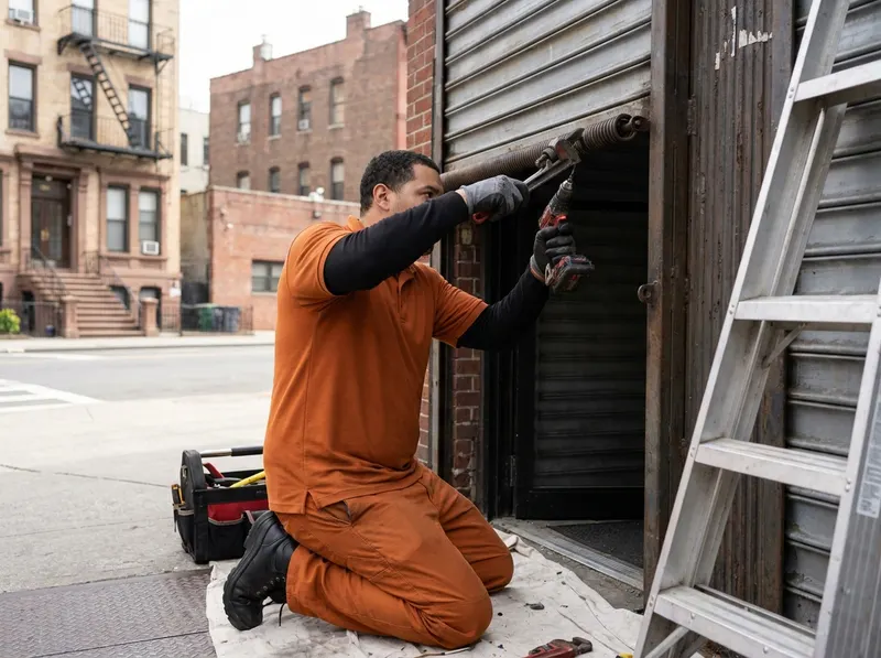 Roll-Up Security Gate Repair in Brooklyn, NY